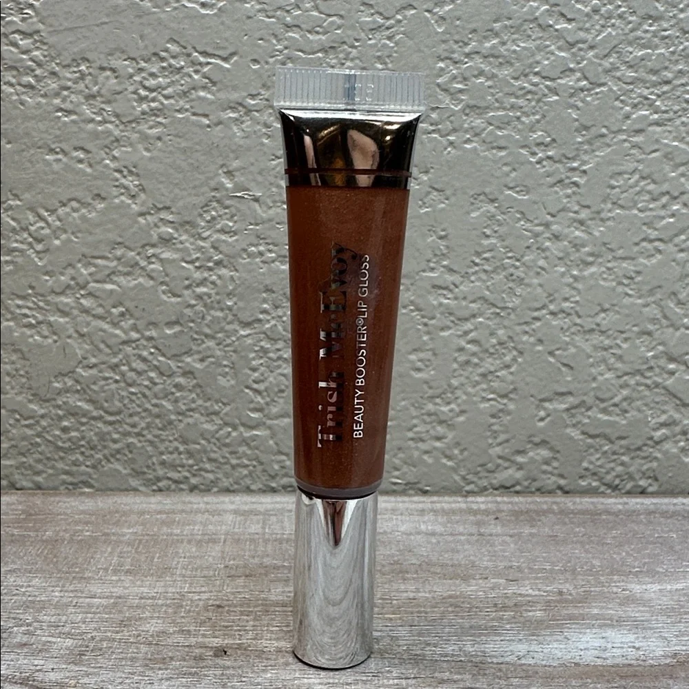 $15‎ 🌙 Trish McEvoy Beauty Booster Lip Gloss SPF15 Sexy Nude FULL SZ